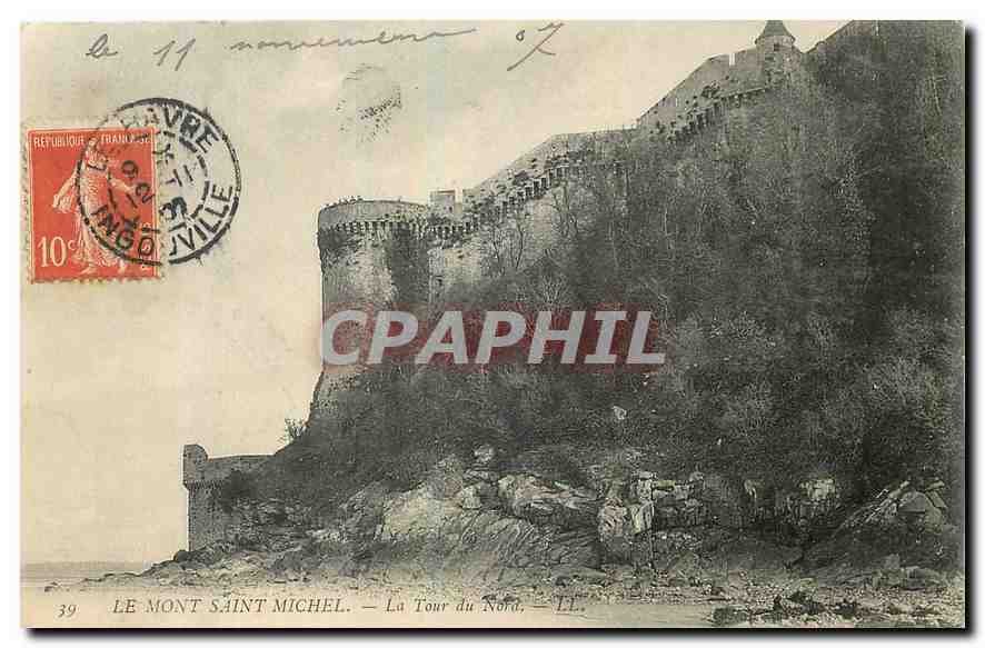 Le Mont Saint Michel — La Tour du Nord — Éditeur LL, n°39