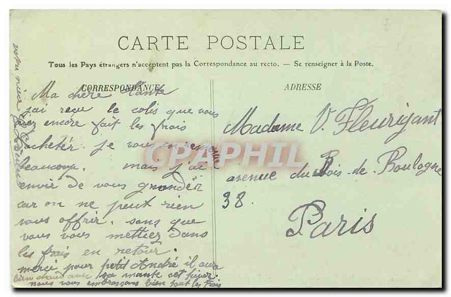 Le Mont Saint Michel — La Tour du Nord — Éditeur LL, n°39 — Rückseite