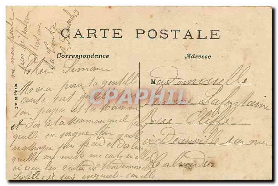 CPA La Sarthe Bonnetable Les Tours et la Chapelle  — Rückseite