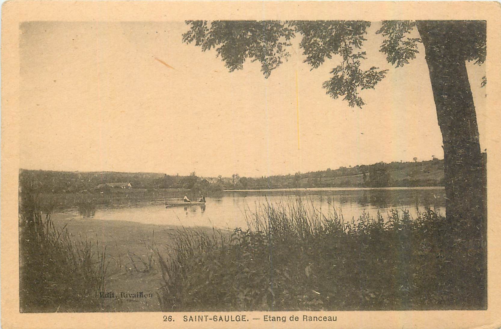 CPA Saint Saulge eTANG DE rANCEAU 
