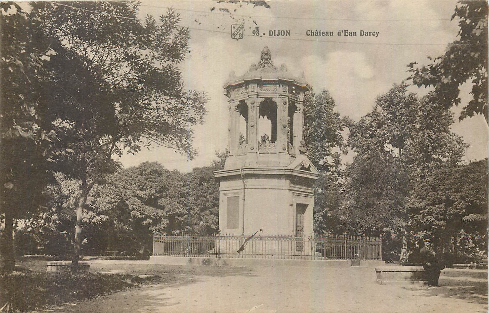 CPA Dijon Chateau d'Eau Durcy 