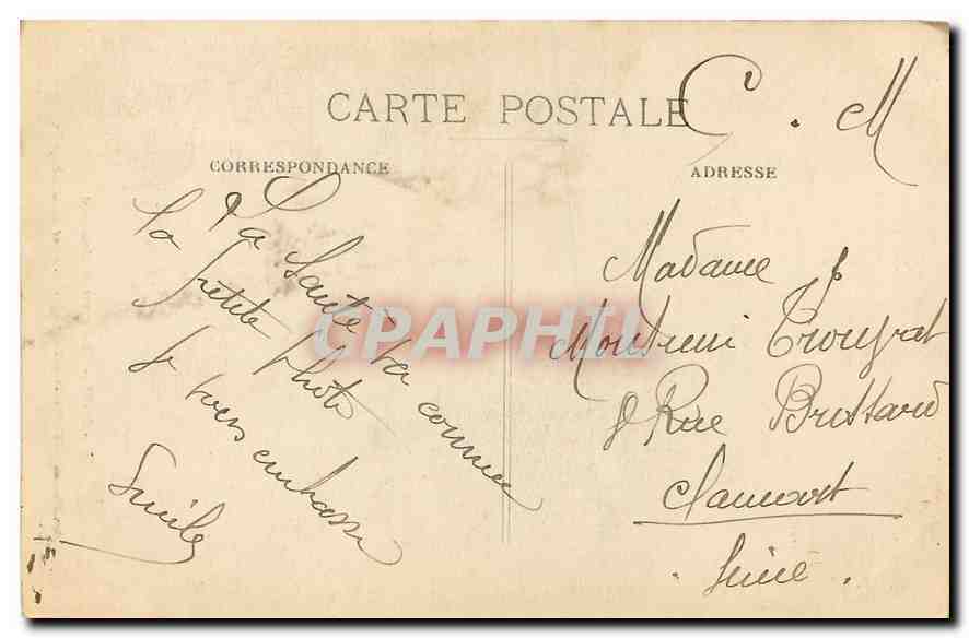 CPA Dijon Chartreuse de Champmol Encien Ecu Rennissance encastre a l'Interieur de la Chapelle  — Verso
