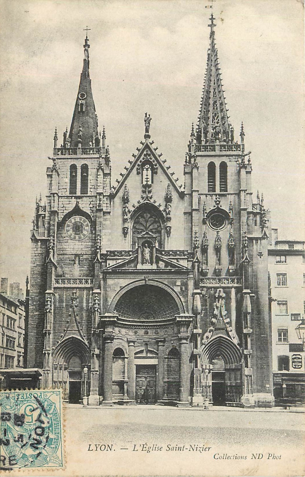 CPA Lyon L'Eglise Saint Nizier 