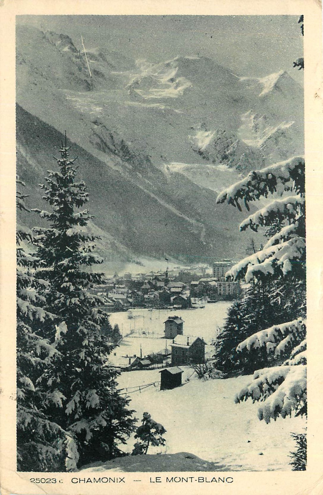Chamonix — Le Mont-Blanc — Imp. Braun & Cie, n°25023