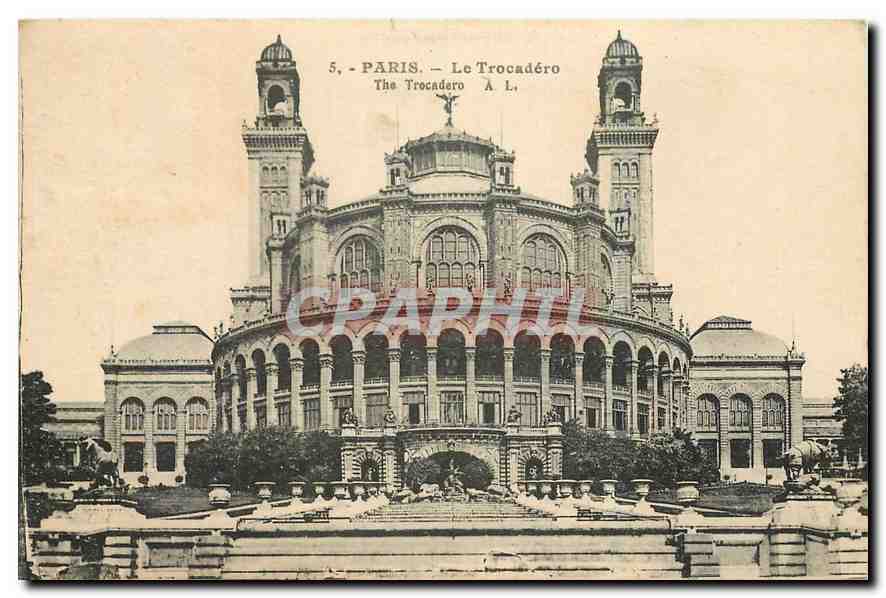 CPA Paris Le Trocadero 