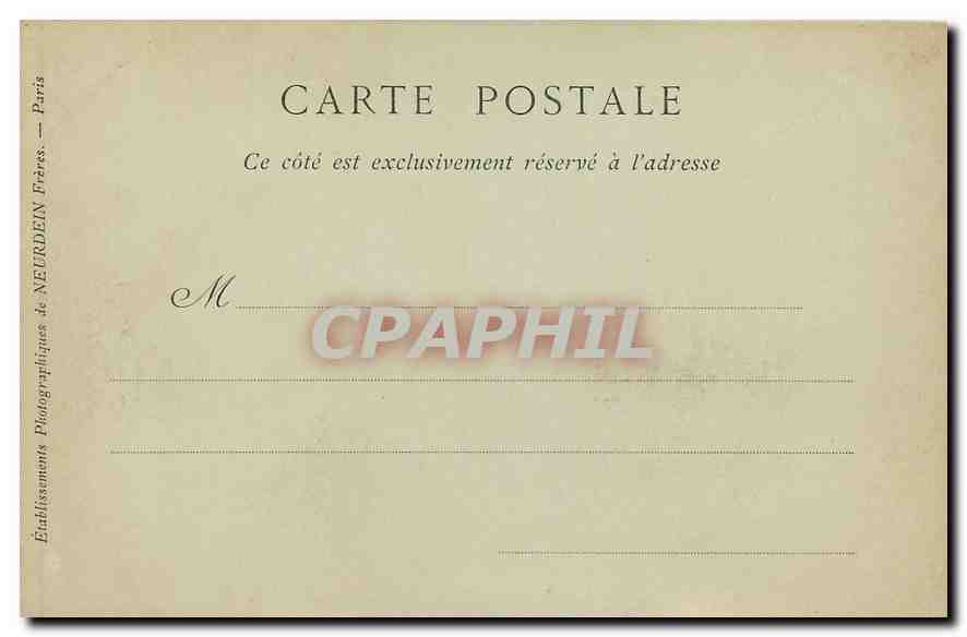 CPA Lyon La Tour Metallique de Fourviere — Verso