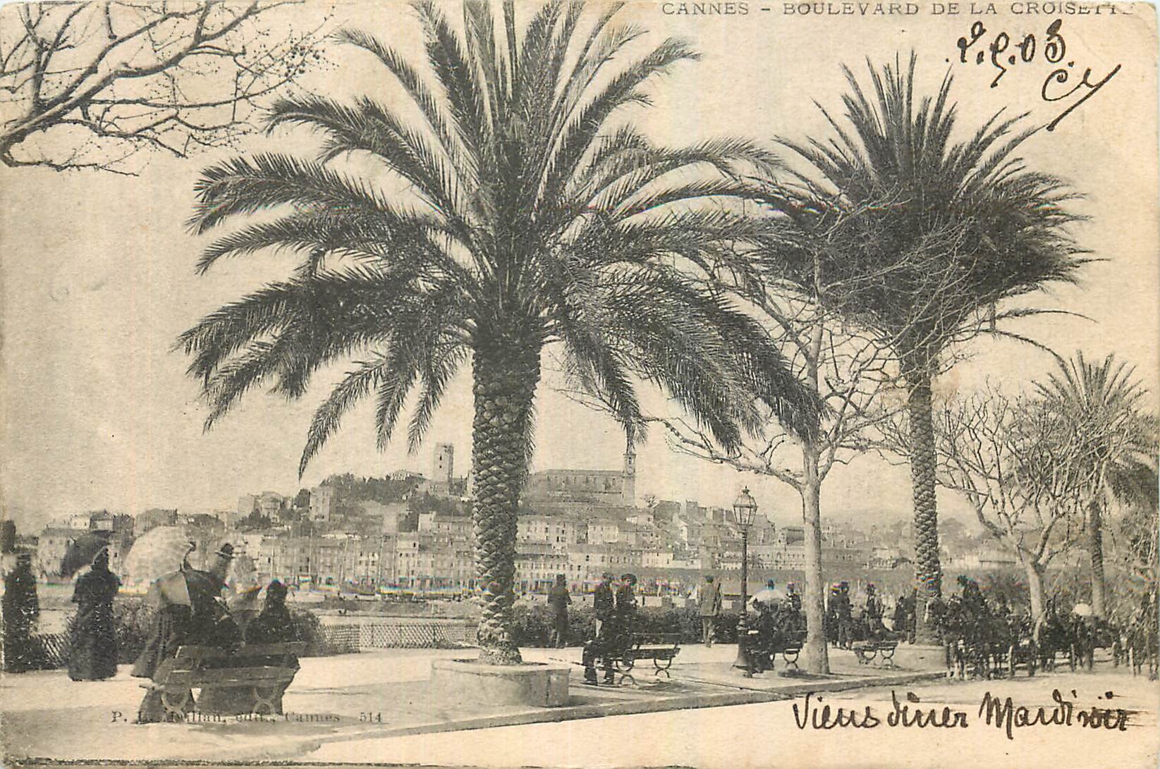 CPA Cannes Boulevard de la Croisette 