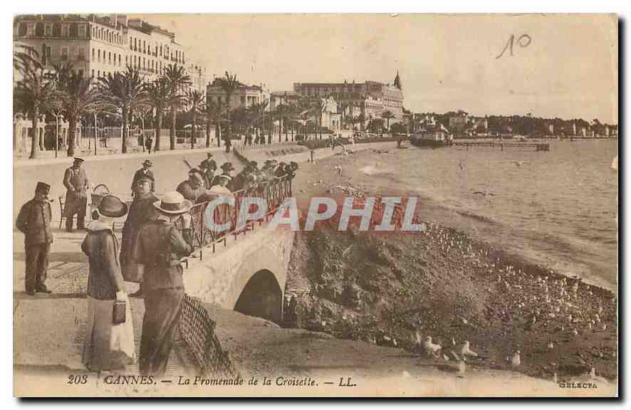 CPA Cannes La Promenade de la Croisette 