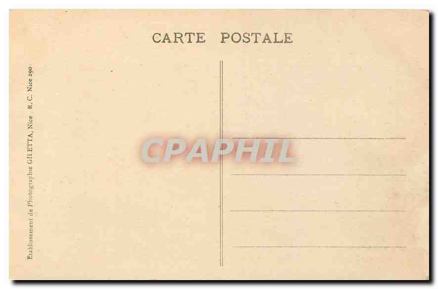 CPA Monaco Musee of Oceanographique Baleine — Verso