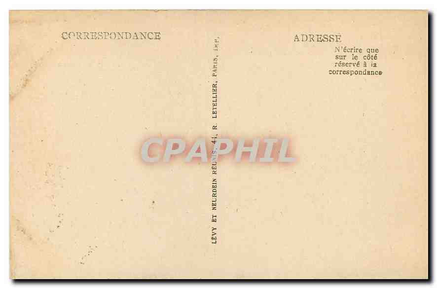 CPA Chateau d'If l'Homme au Masque de Fer  — Verso