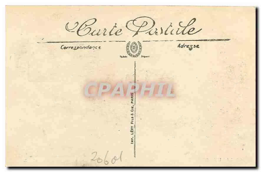 CPA Lac du Bourget Chateau de Chatillon Le Bout du Lac et le Colombier  — Rückseite