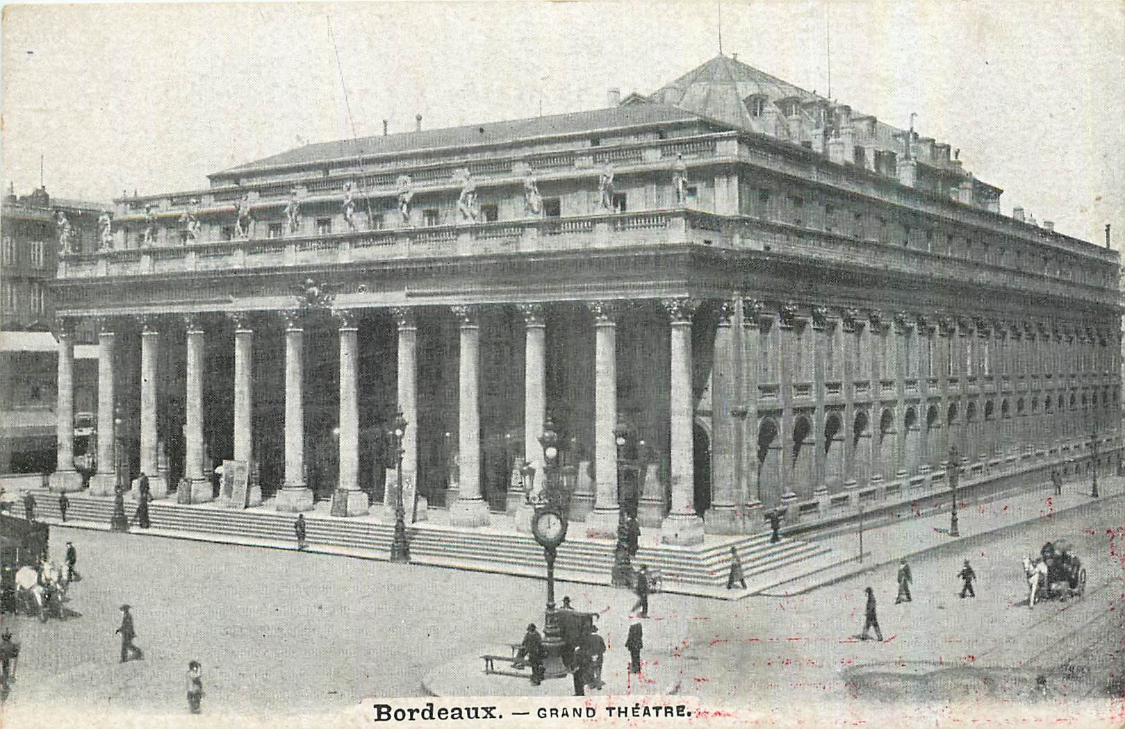 CPA Bordeaux Grand Theatre 
