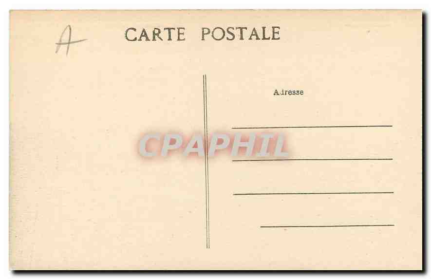 CPA Le Littoral Seine Interieure Fecamp Abside de l'Eglise d'Abbaye  — Verso