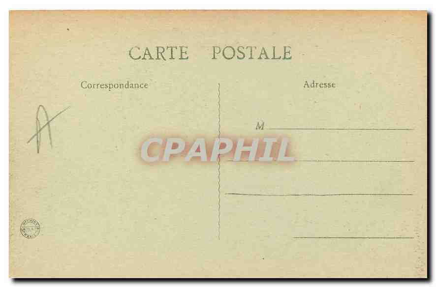CPA Fecamp Portail de l'Eglise de l'Abbaye  — Verso