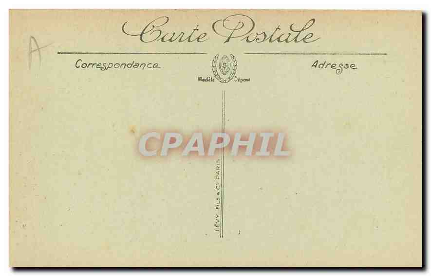 CPA Thann La Grand Rue et la Cathedrale  — Rückseite
