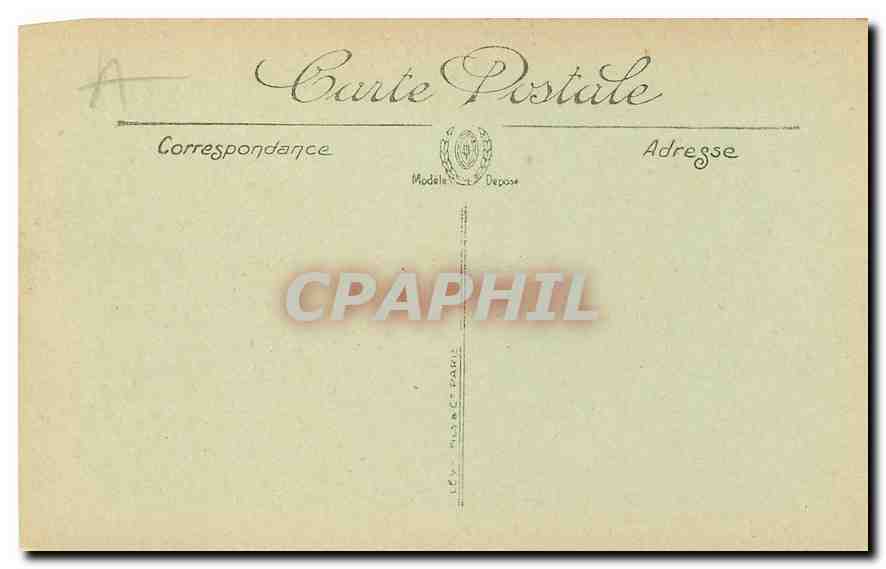 CPA Thann Pont sur la Thur et la Cathedrale  — Rückseite