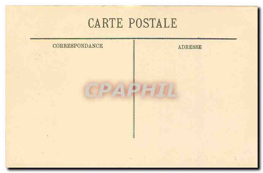 CPA Abbeville l'Hotel de Ville La Cour  — Rückseite