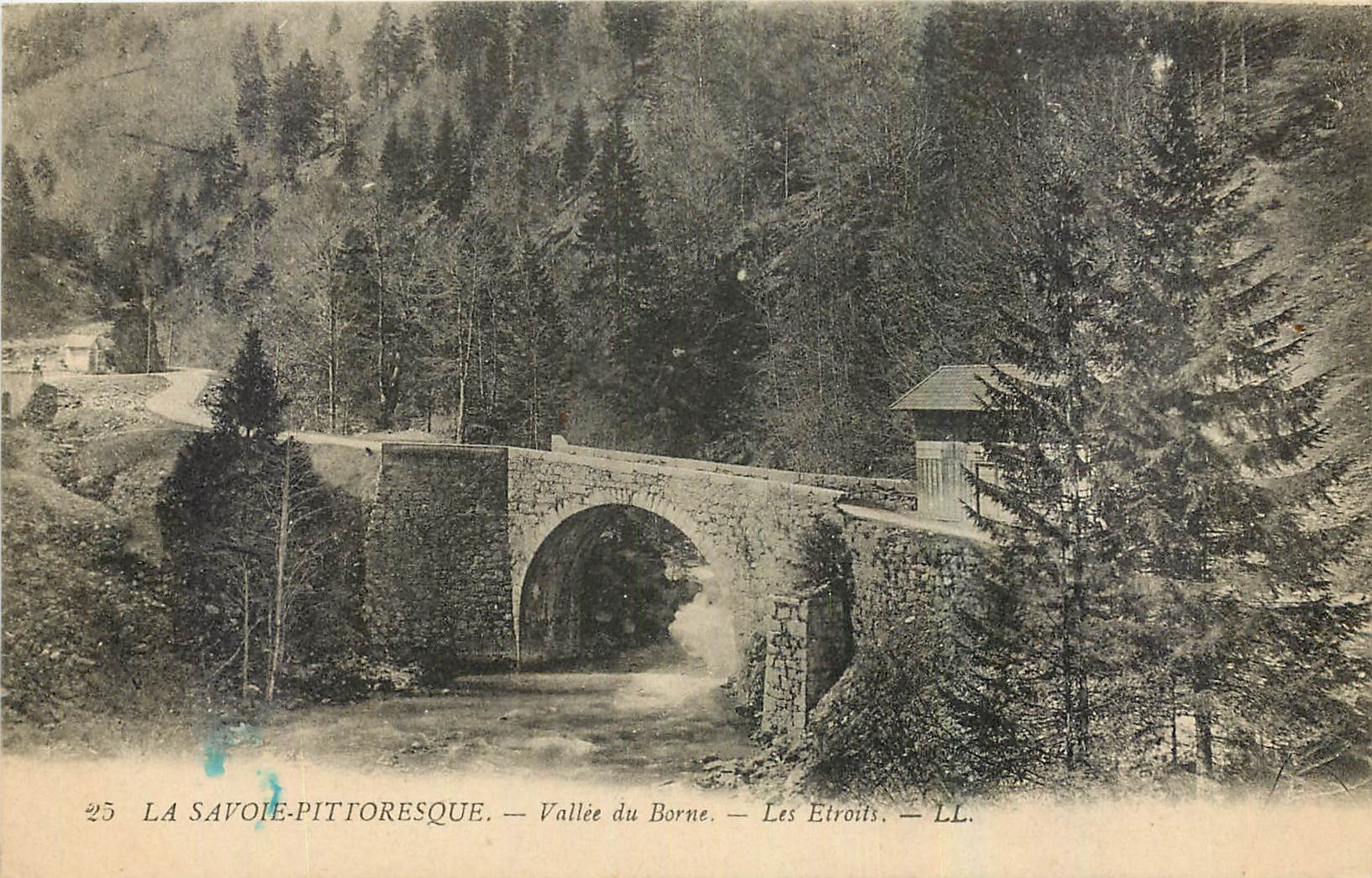 CPA La Savoie Pittoresque Vallee du Borne Les Etroits 