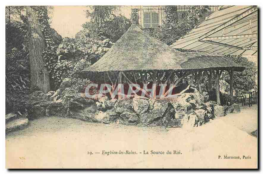 CPA Enghien les Bains La Source du Roi 