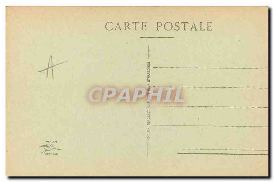 CPA Mulhouse l'Entree en Ville  — Rückseite