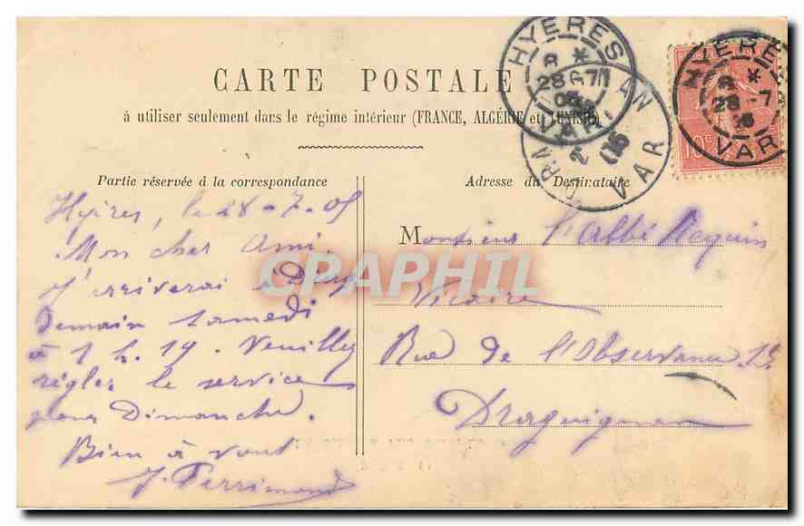 CPA Paris La Seine a l'Ile Saint Louis  — Rückseite