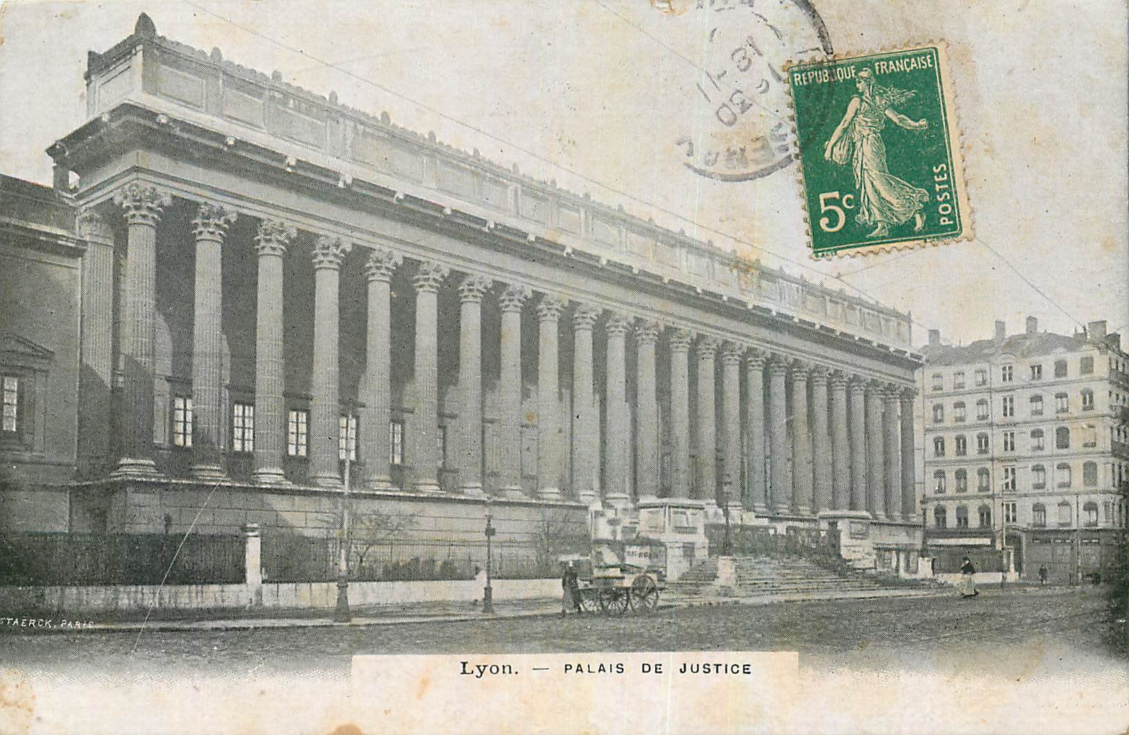 CPA Lyon Palais de Justice 