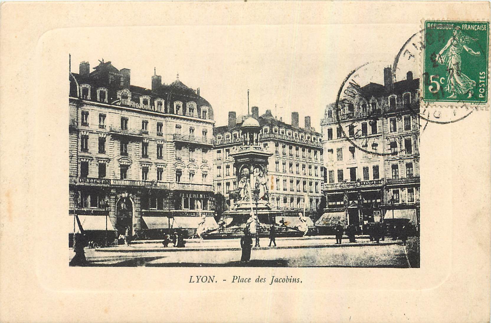 CPA Lyon Place des Jacobins 