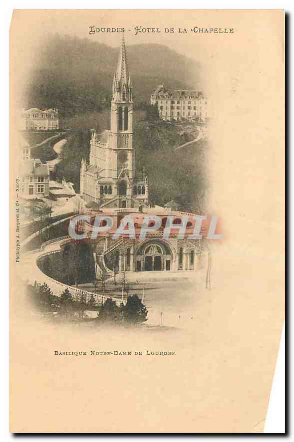 CPA Lourdes Hotel de la Chapelle 