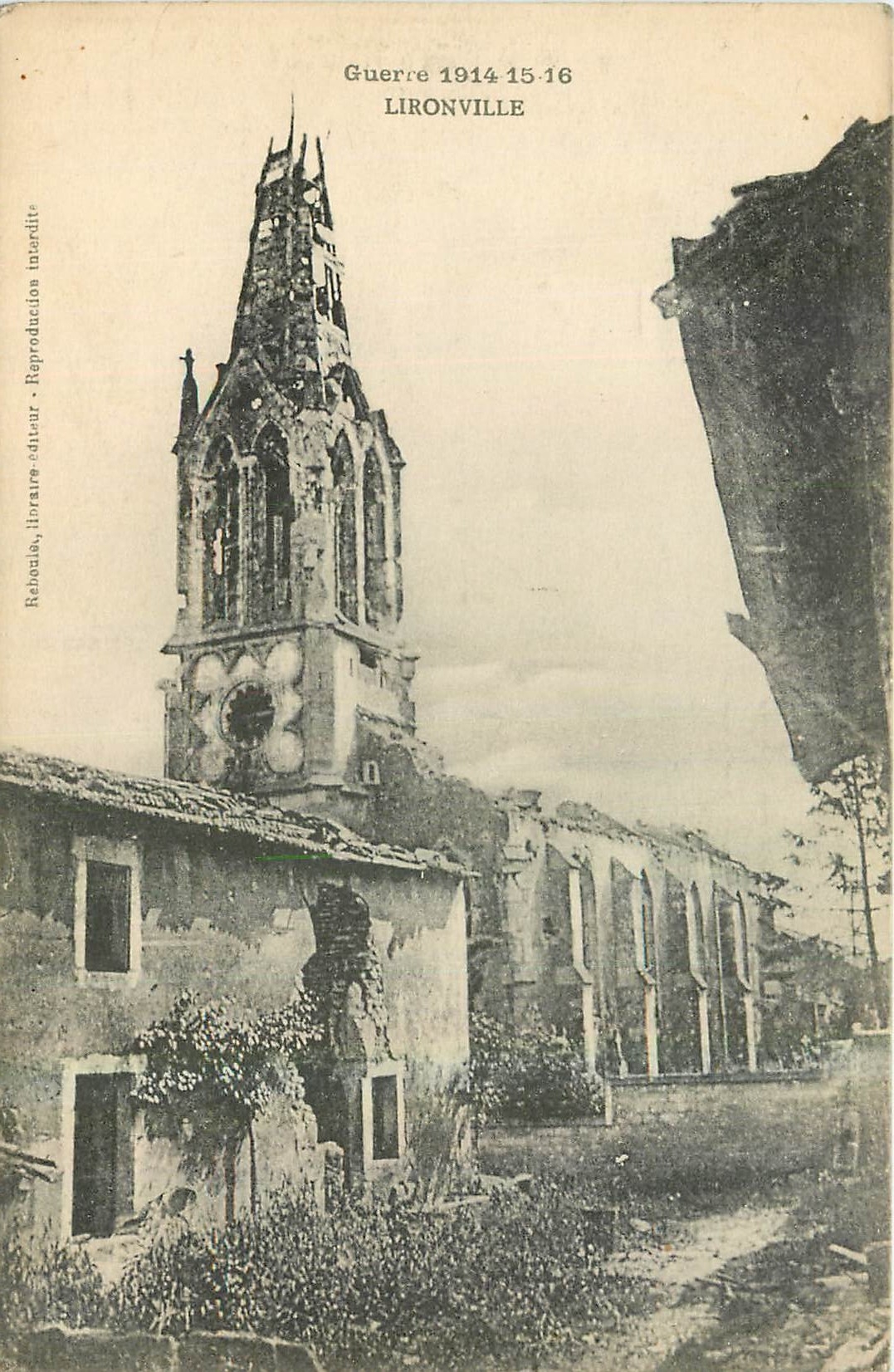 CPA Guerre 1914 1915 1916 Lironville 