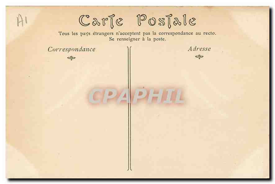 CPA Dreux Vue sur la Blaise et l'Hotel de Ville Peinture et Vitrerie — Rückseite