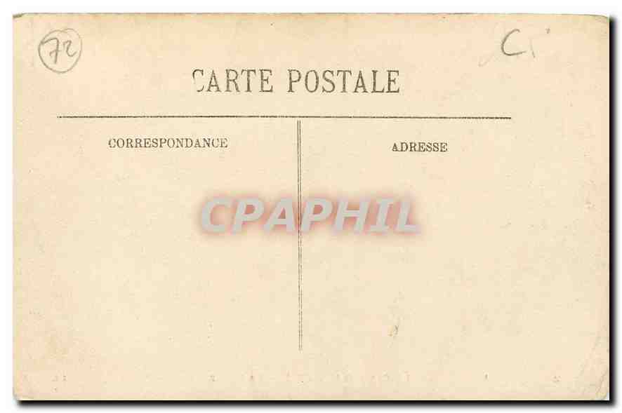 CPA Le Camp d'Auvours La Soupe Militaria — Rückseite