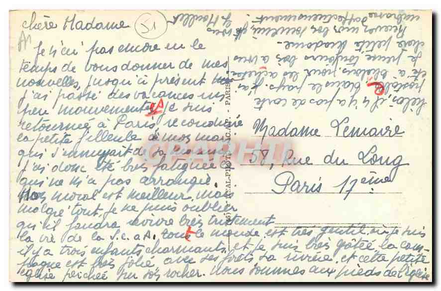 CPA Chalons sur Marne Notre Dame cote Sud  — Back