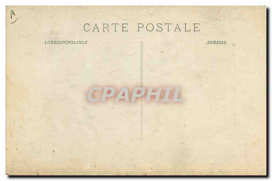 CPA Musee de Longchamp Marseille Corot Camille le Bouleau  — Rückseite