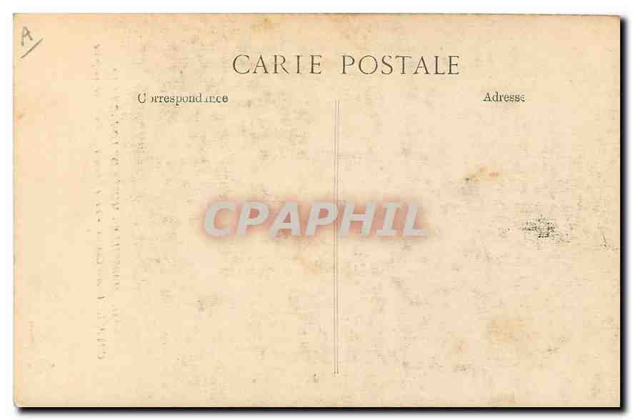 CPA Musee de Longchamp Marseille Coypet Antoine Charles Ecole Francois  — Rückseite