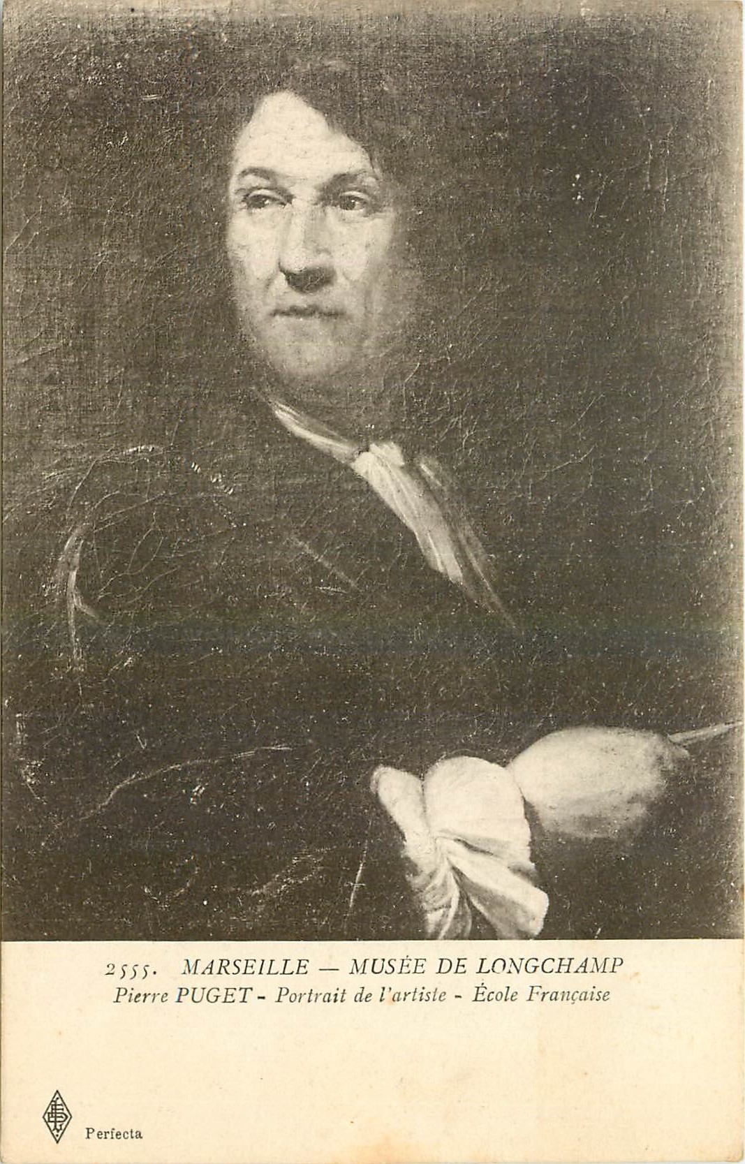 Marseille — Musée de Longchamp — Portrait de l'artiste Pierre Puget — École Française