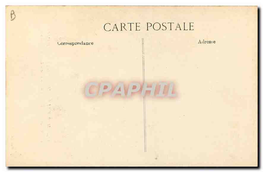 Marseille — Musée de Longchamp — Portrait de l'artiste Pierre Puget — École Française — Rückseite