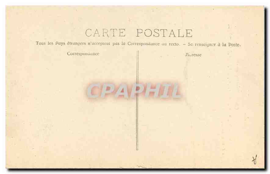 La Mort de Mireille — œuvre de Louis Deschamps — Cliché B. Lezor, éd. P. Ruvi, Marseille, n° 3562 — Rückseite