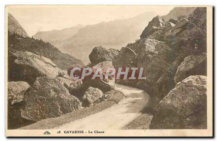 CPA Gavarnie Le Chaos 