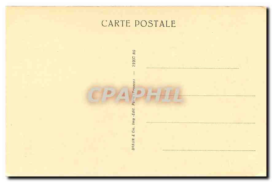 CPA National gallery Lourdes John Constauble La Charrette de Foin  — Verso