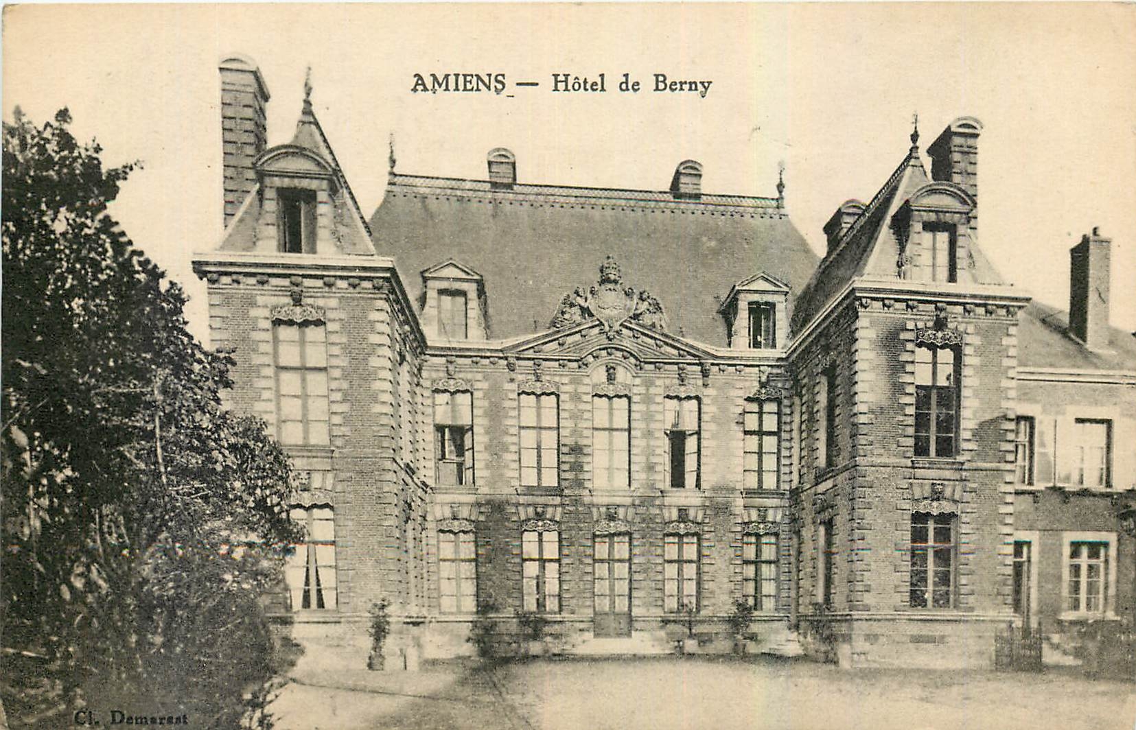 CPA Amiens Hotel de Berny 