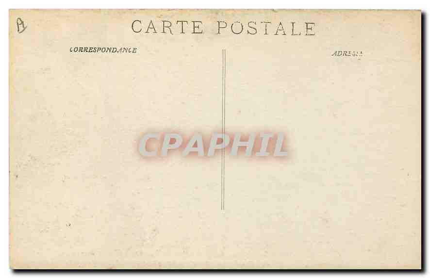 CPA Silbert Jose La Legende d St Martin de Dalmatie Musee de Longchamp Marseille  — Rückseite