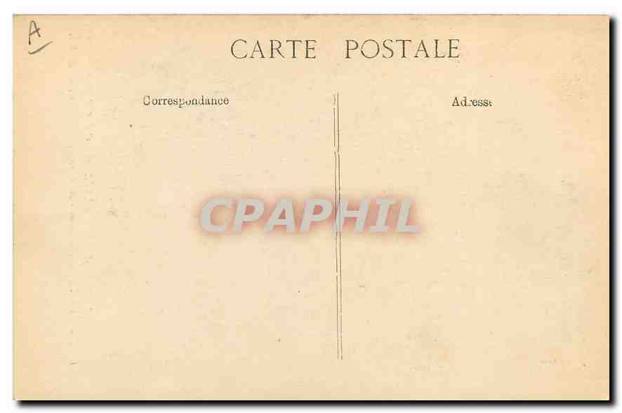 CPA Musee de Longchamp Marseille Diaz de la Pena Narcisse Ecole Francaise Interiur de Bois  — Rückseite
