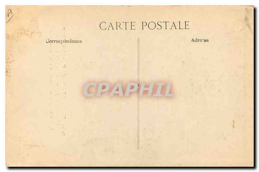 CPA Marseille Musee de Longchamp Bellange Joseph Louis Ecole Francaise  — Rückseite