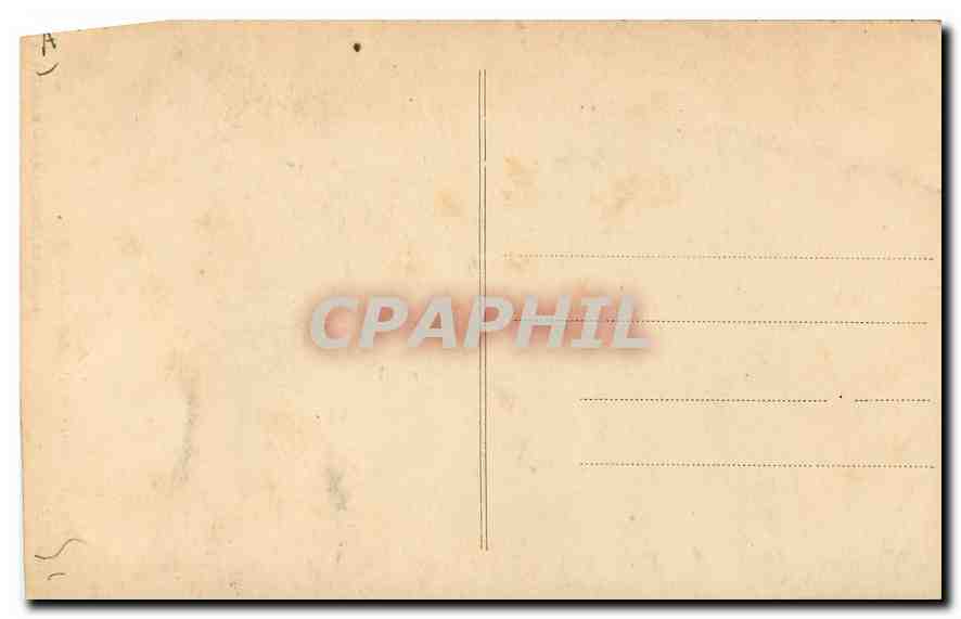 CPA Puget Pierre Bapteme de Constantier Musee de Longchamp Marseille  — Verso