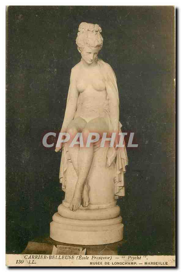 CPA Carrier Belleuse Ecole Francaise Psyche Musee de Longchamp Marseille 