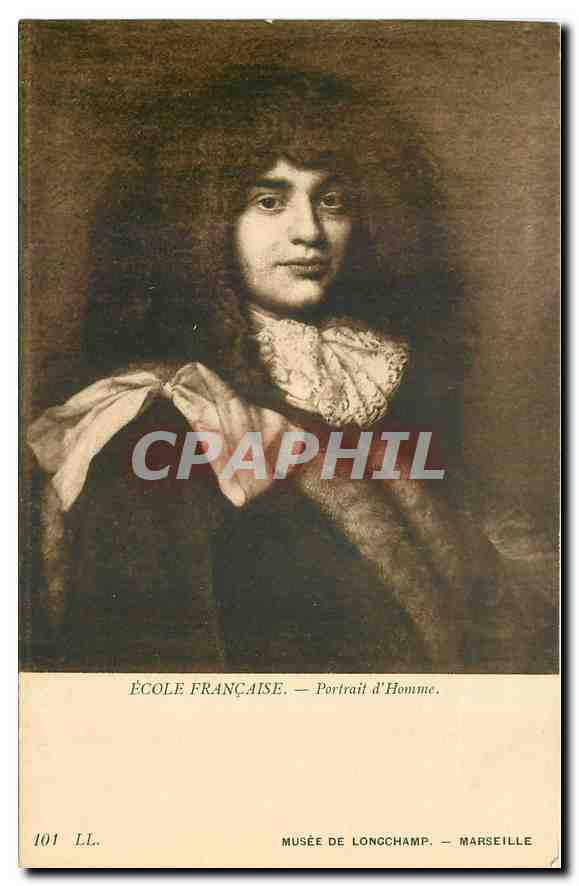 Portrait d'Homme — École Française — Musée de Longchamp, Marseille