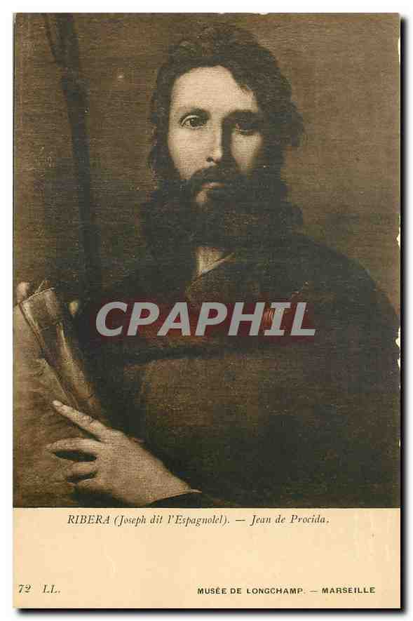 CPA Ribera Joseph dit l'Espagnolel Jean de Procida Musee de Longchamp Marseille 