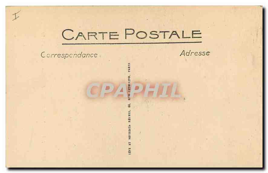 CPA Chaplin Charles Ecole Francaise Le Reve Musee de Longchamp Marseille  — Rückseite