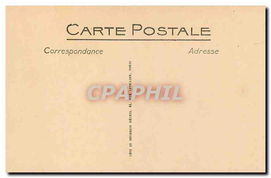 CPA SaintPierre Gaston Esmeralda Musee de Longchamp Marseille  — Verso