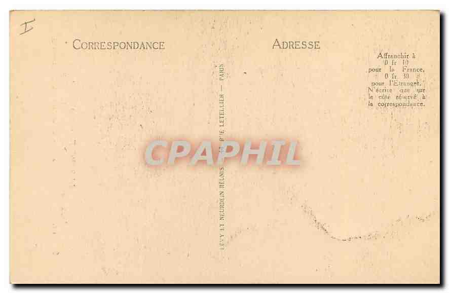 CPA Duparc Francoise Ecole Provencale La Vieille Musee de Longchamp Marseille  — Rückseite